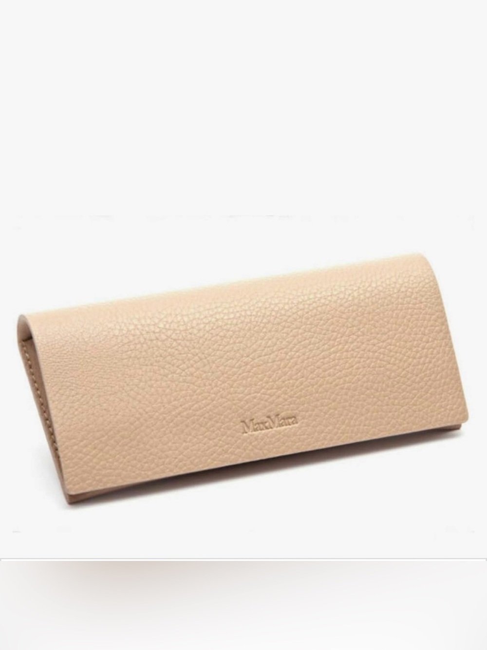 Max Mara Leather Eyeglass Case